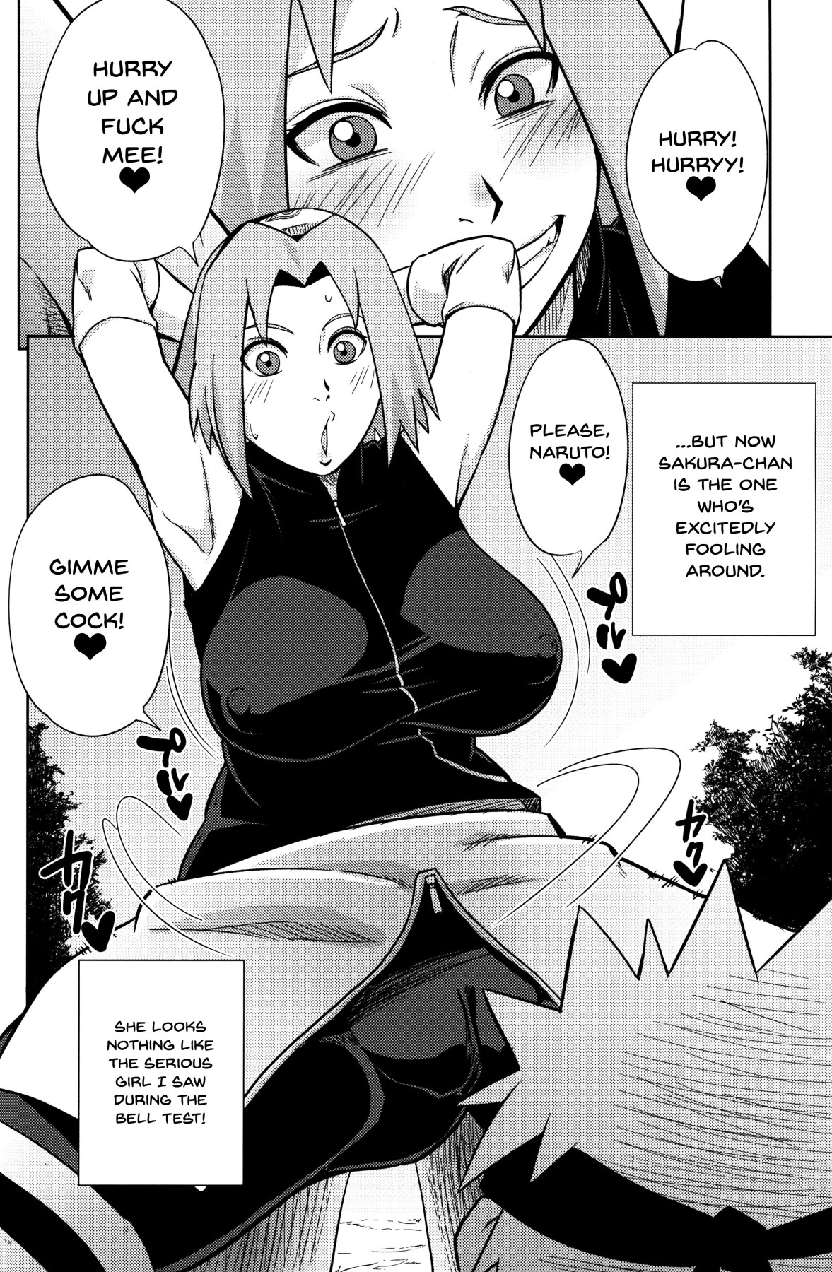 Hentai Manga Comic-Strong Pink Haired Girls-Read-15